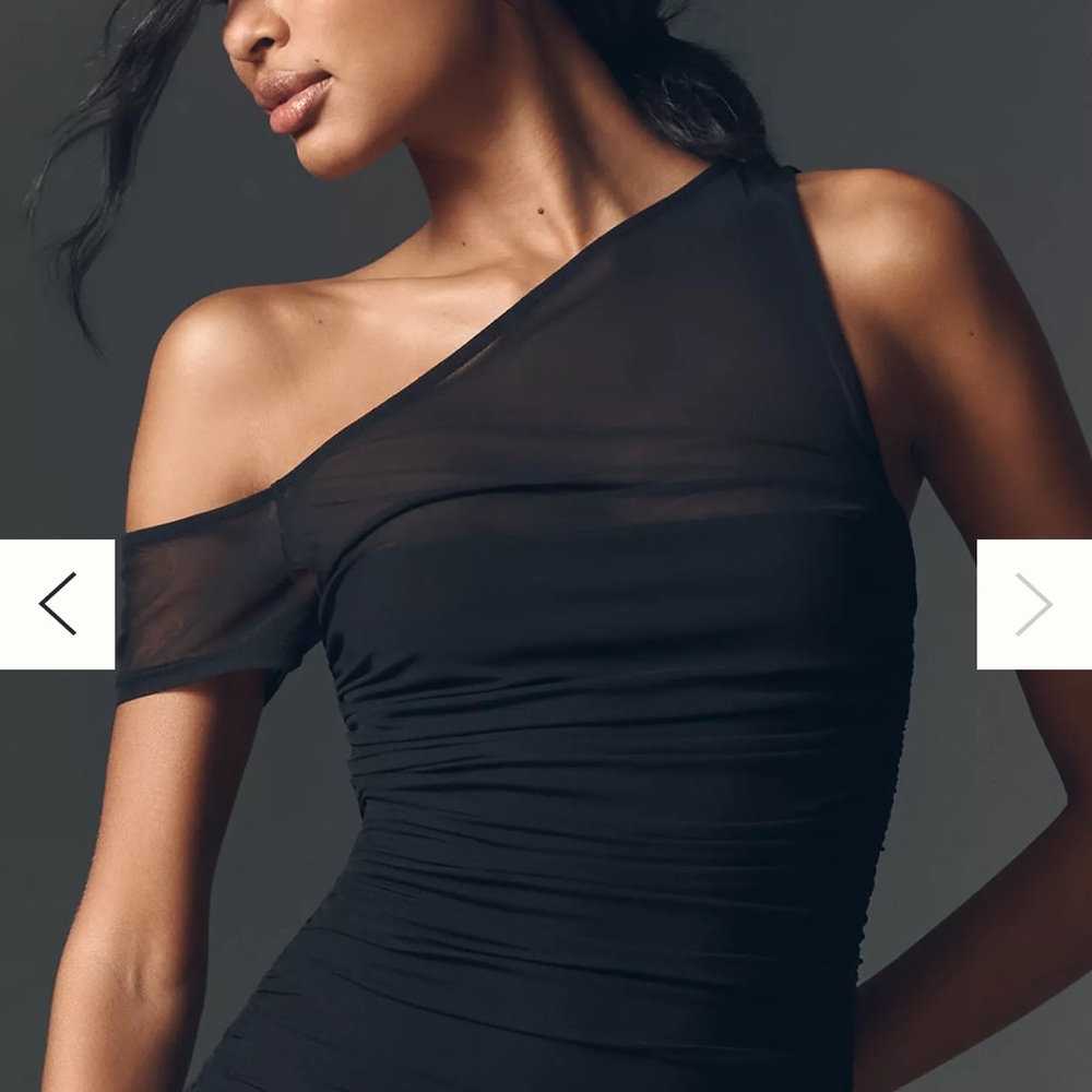 New with tags! AFRM rouched dress
